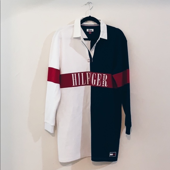 long sleeve tommy hilfiger dress